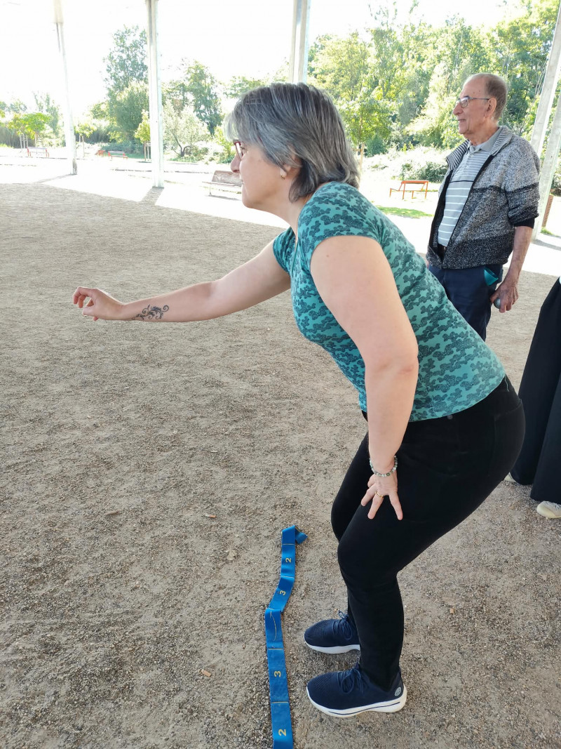 🎯 Encore un bel entraînement pour notre concours inter-ÉHPAD de pétanque ! 🎯