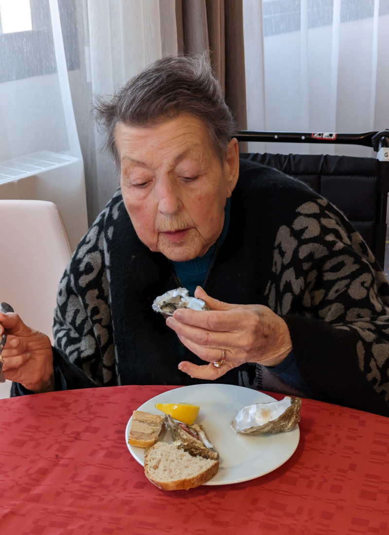 Dégustation d'huitres