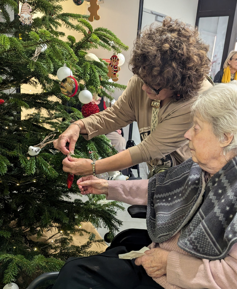 Un sapin décoré a plusieurs mains ! 🎄