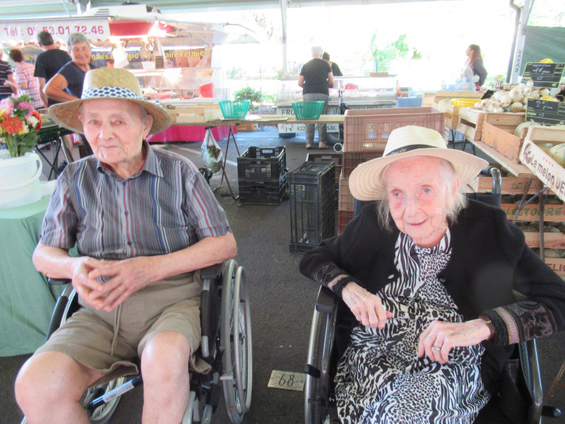 Sortie au Marché du Pin à Agen