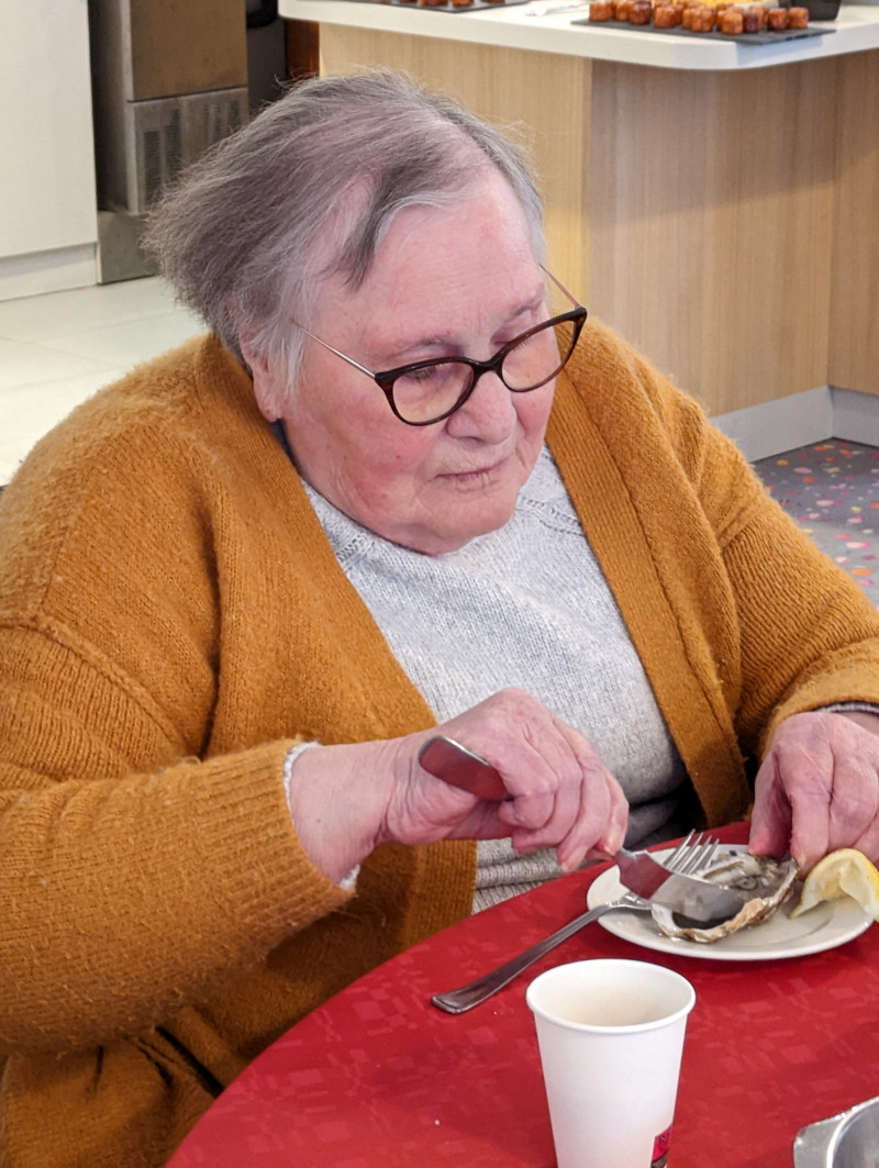 Dégustation d'huitres