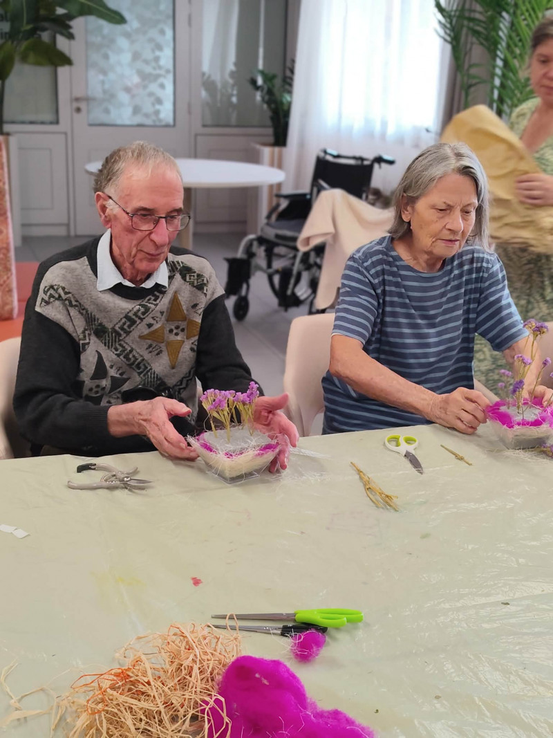 🌸 Atelier Floral à la Résidence des Remparts 🌸
