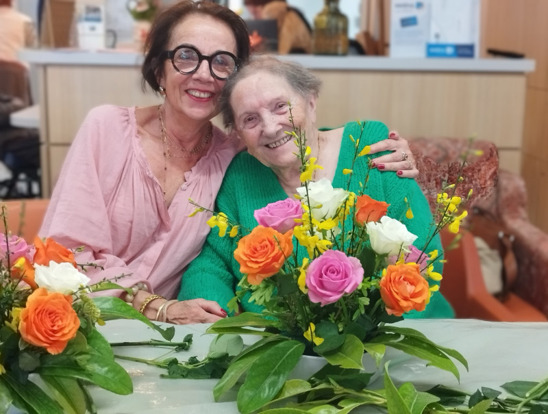 🌸 Atelier floral en EHPAD 🌸17/04/2026