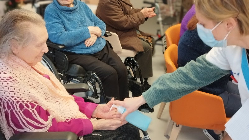 🧼 Sensibilisation au lavage des mains au sein de la résidence