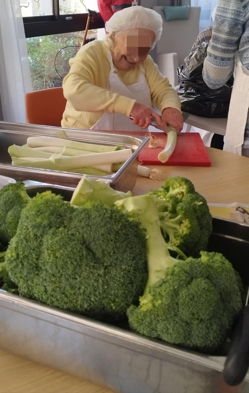 Mains à la pâte : On épluche les légumes !