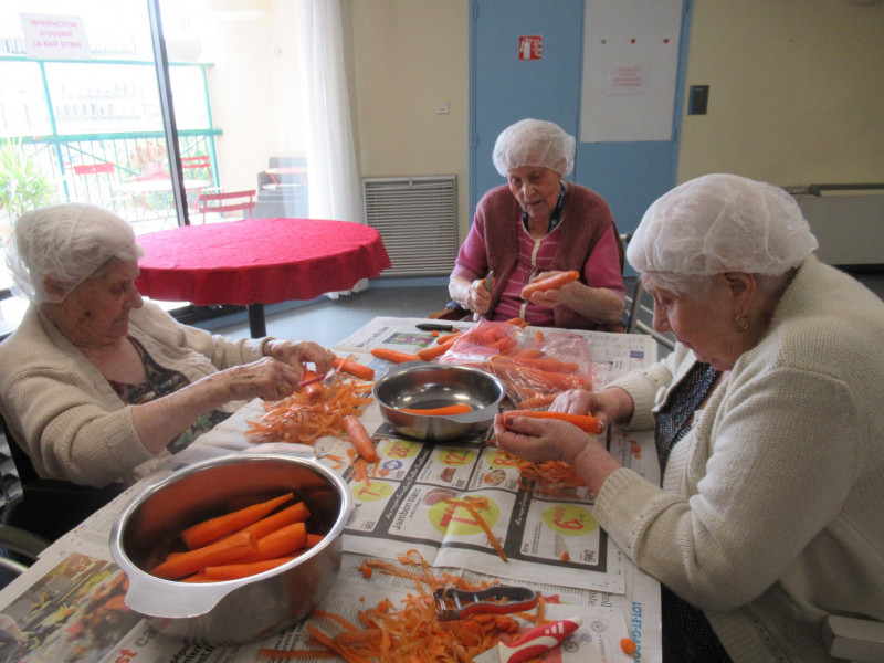 Après-midi activités domestiques