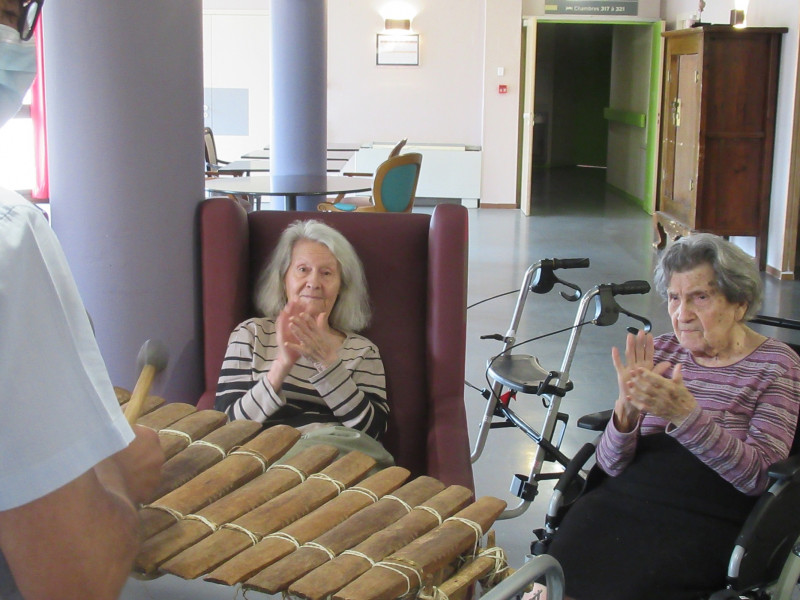 Reprise de l'activité chants et percussions