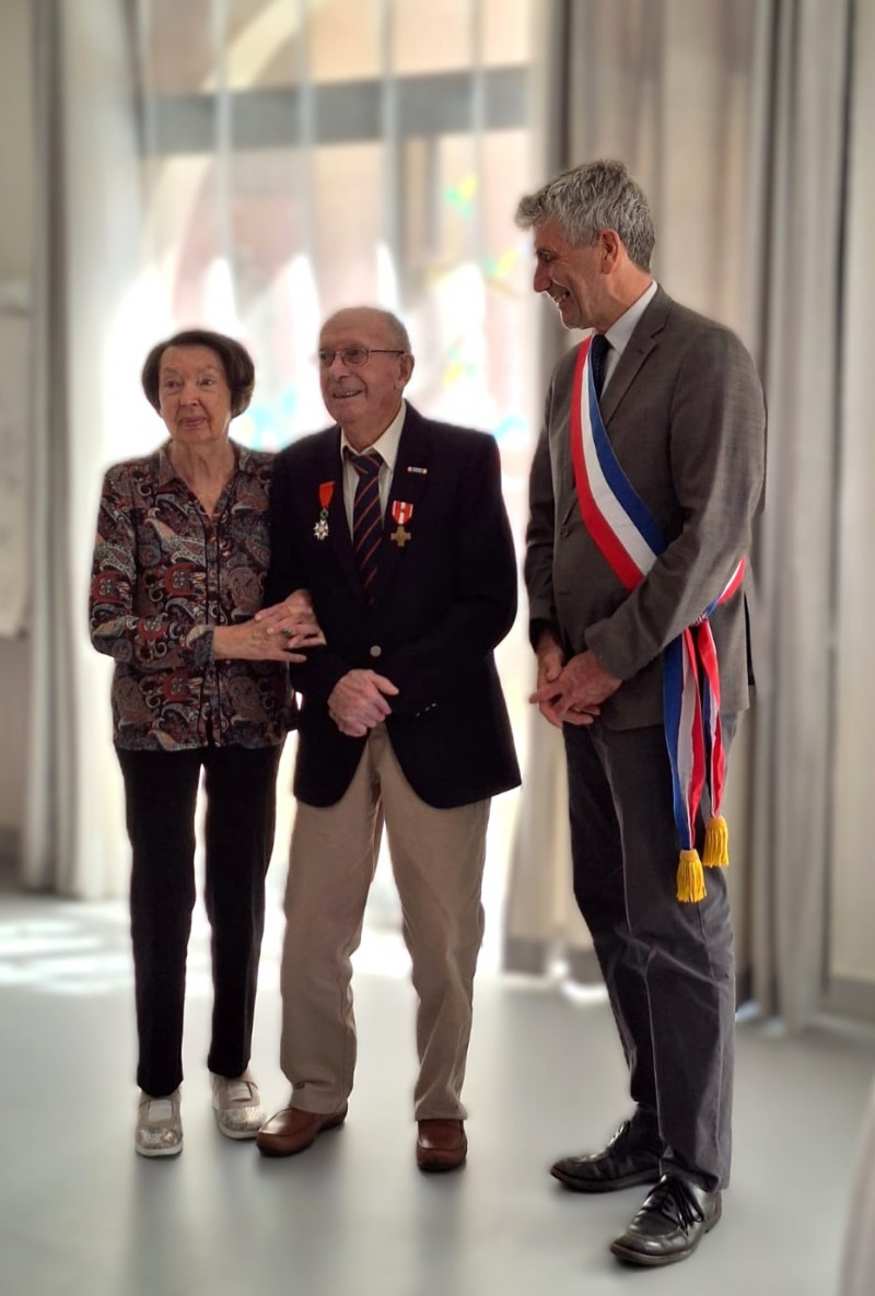 Un moment d'émotion dans notre établissement