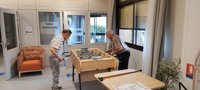 Nouveautés dans le hall d'accueil des Remparts