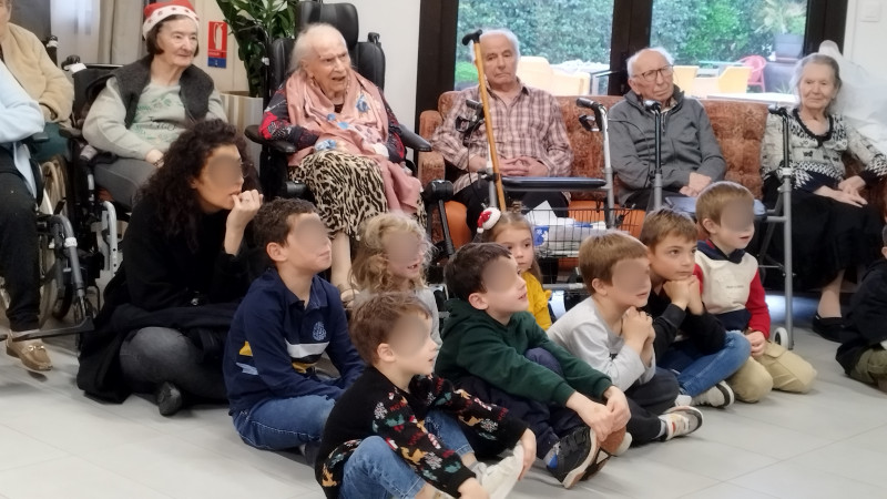 🎄 Un après-midi magique à l’EHPAD !