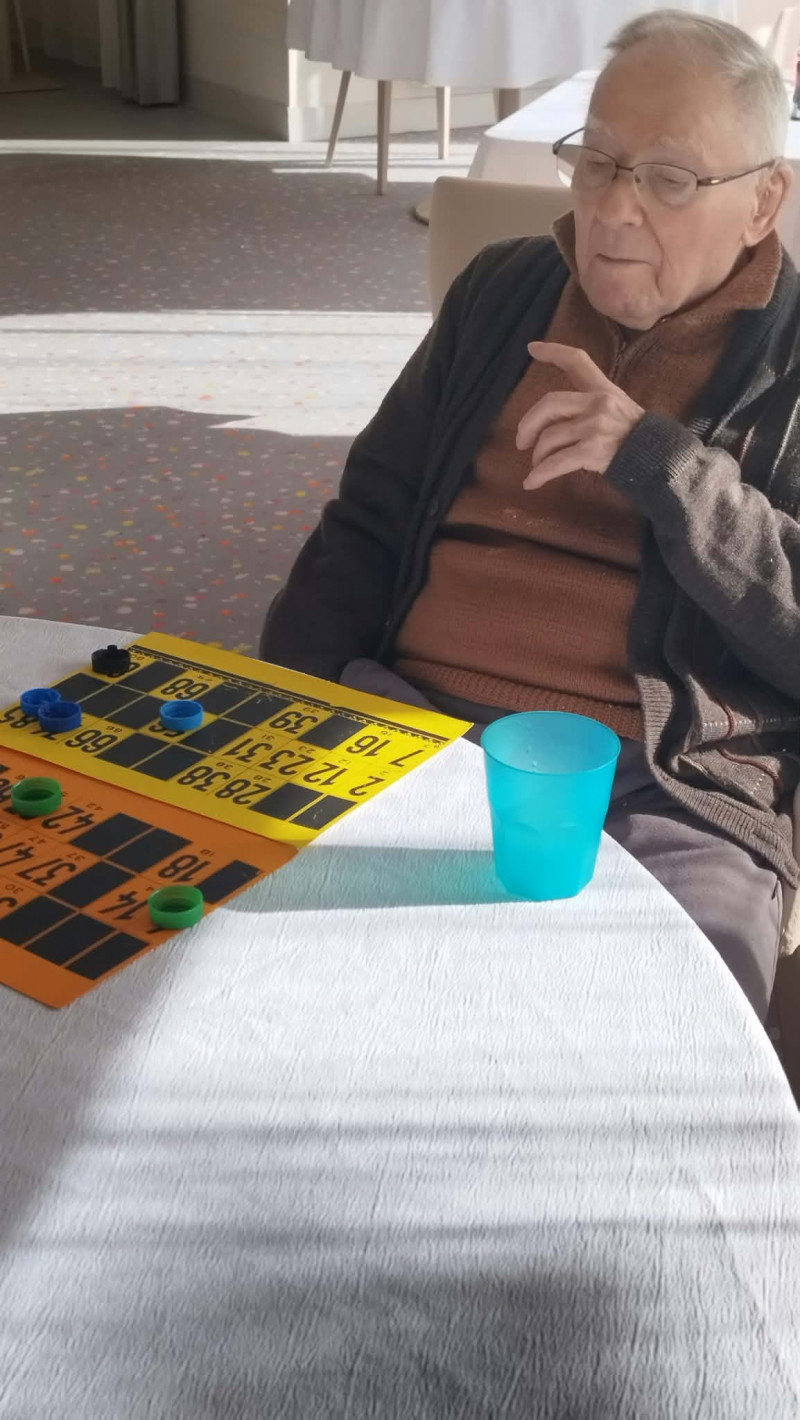 🎱🍀 Après-midi loto à la résidence des Remparts ! 🍀🎱