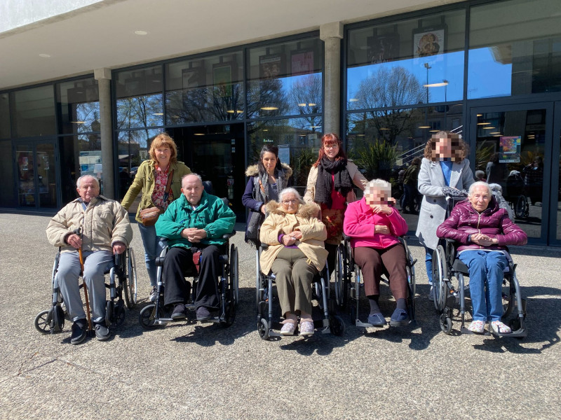 Séance de cinéma au CGR de la place du Pin