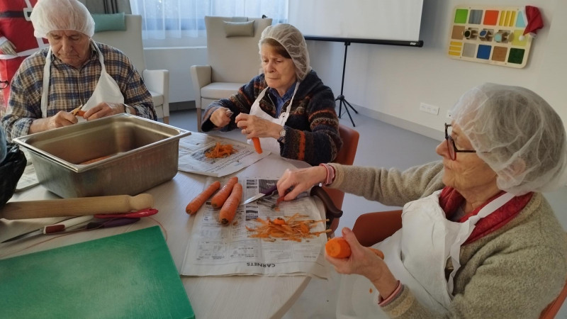 Mains à la pâte : On épluche les légumes !